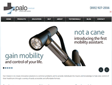 Tablet Screenshot of palomedical.com